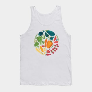 Round of vegetables Tank Top